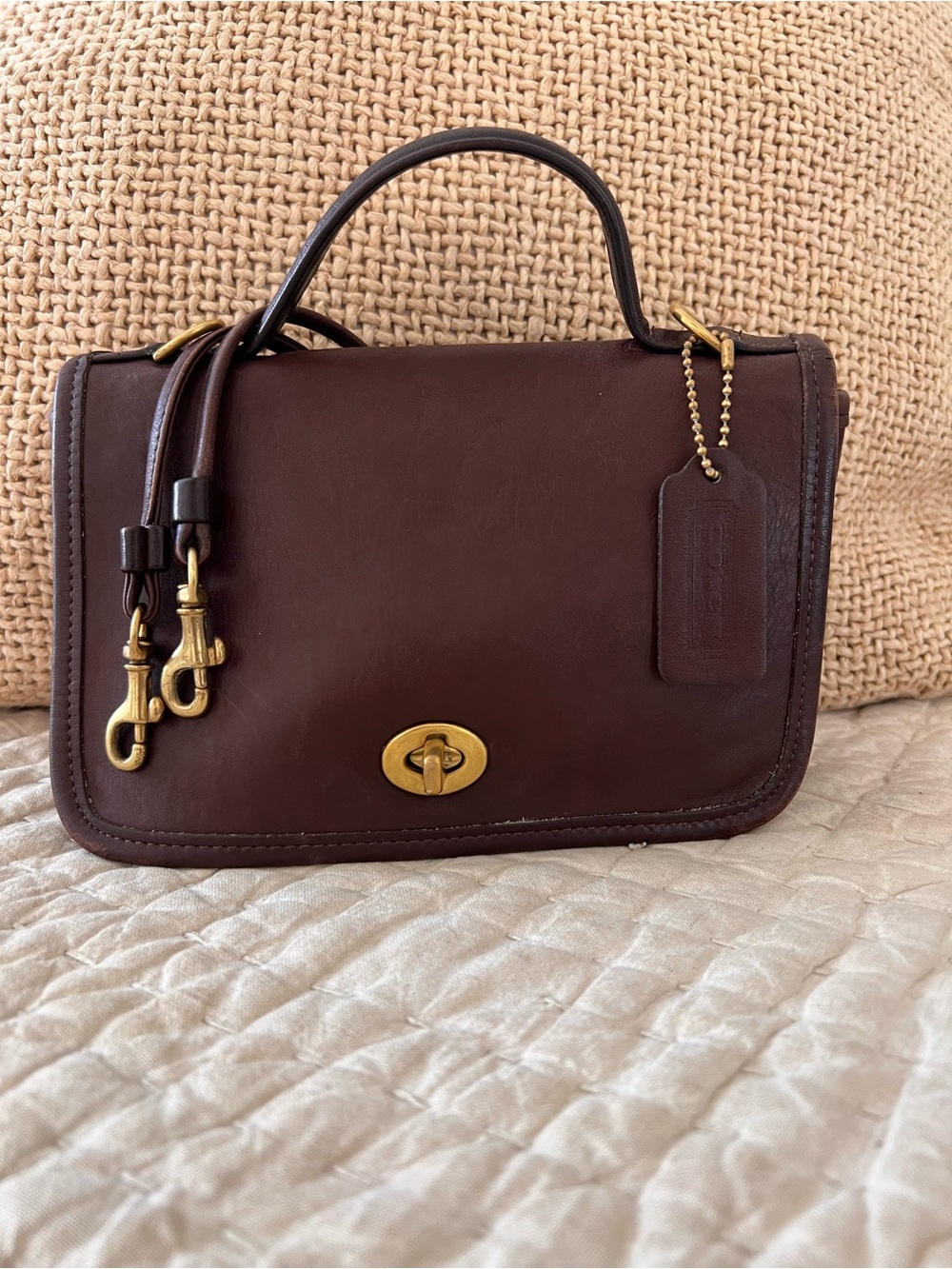 Coach Vintage Casino Bag in Mahogany